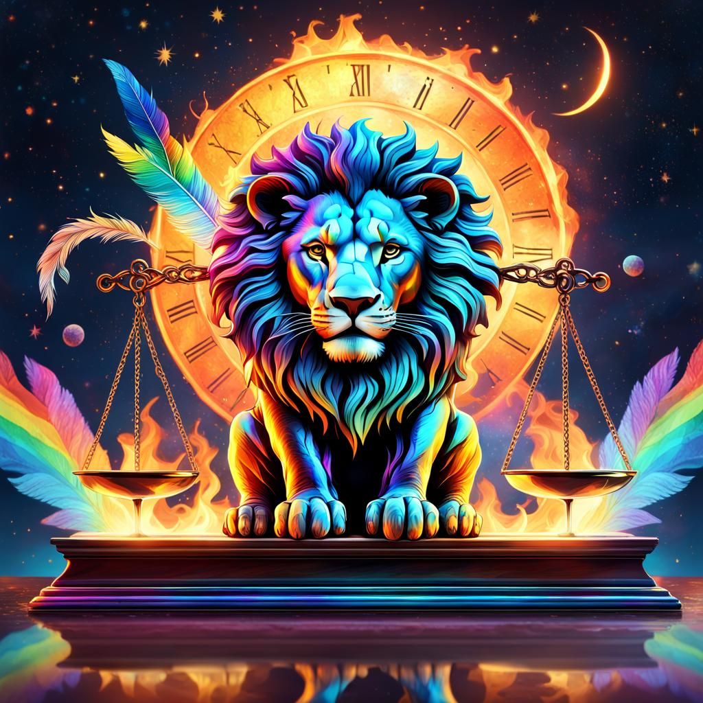 Burning Justice Scale in Cosmic Holographic Illustration