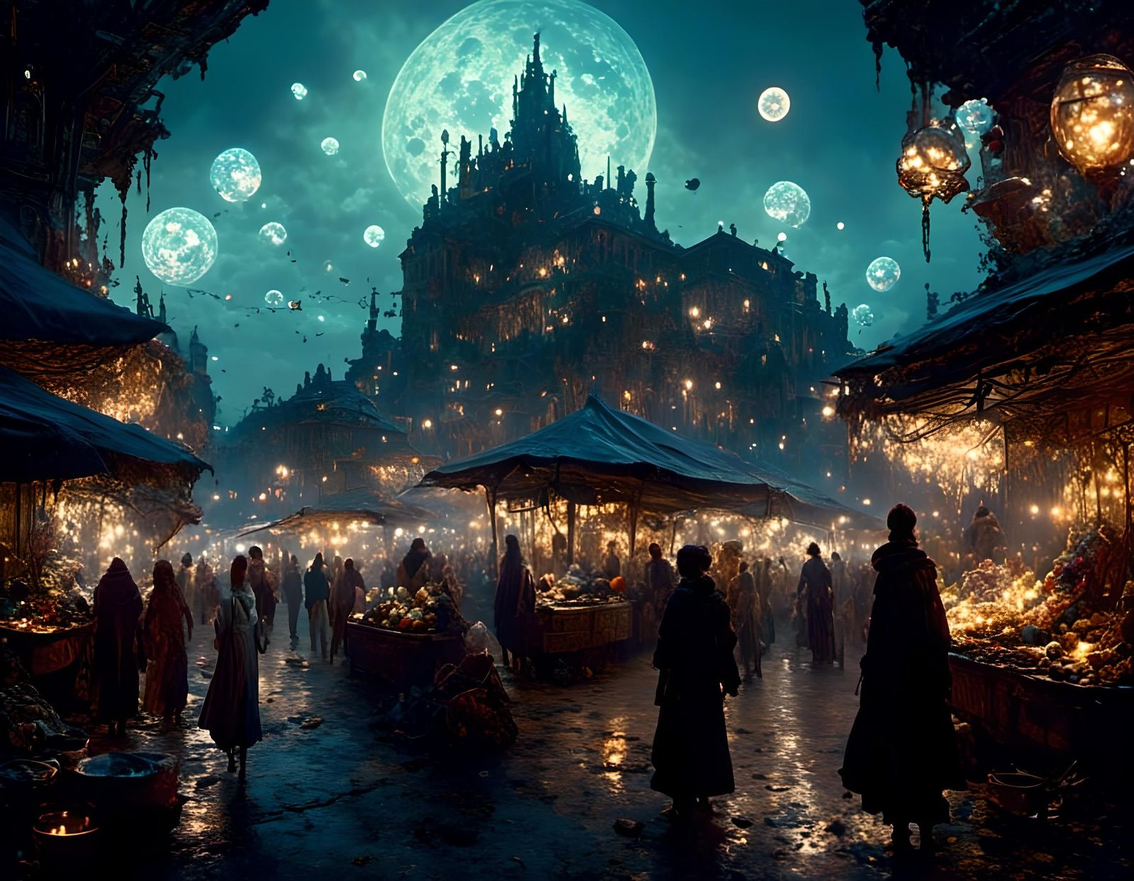 The Bi-Centennial Thirteen Moon Market