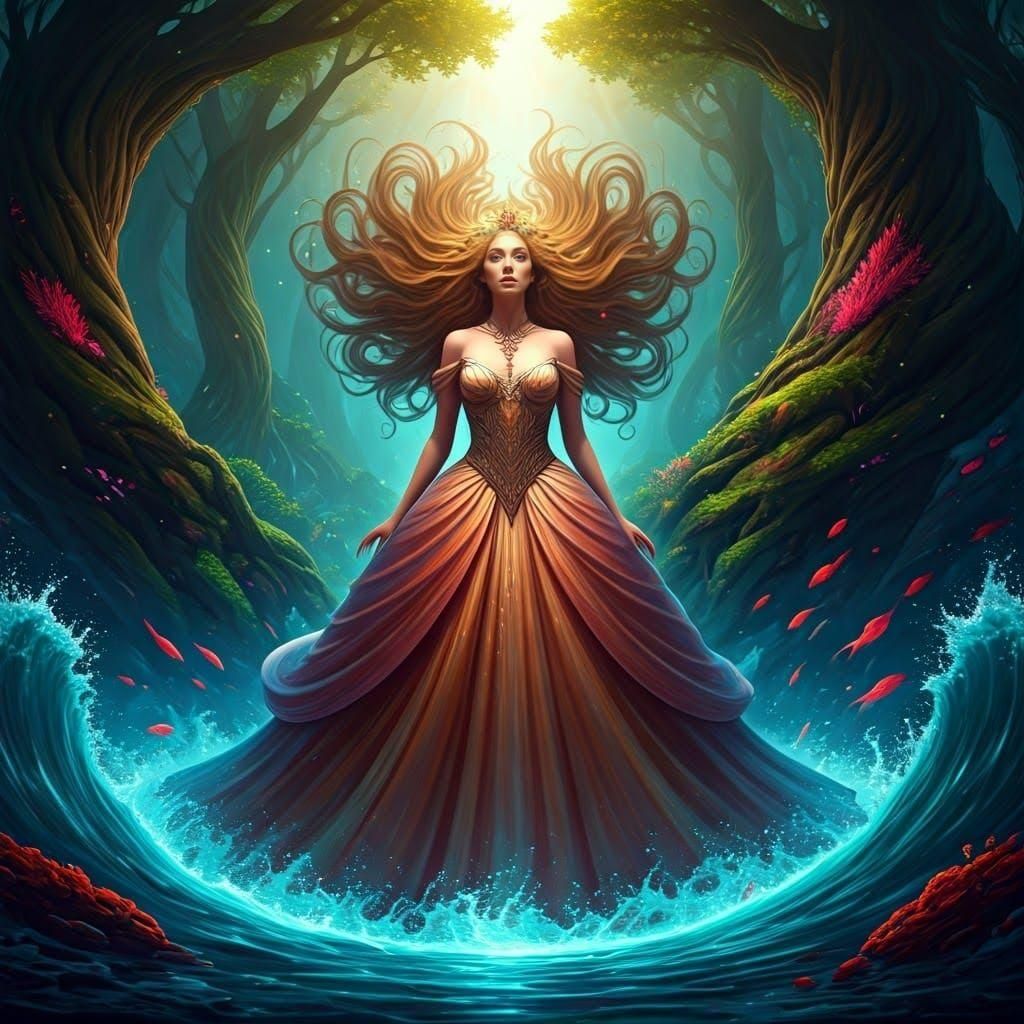 🌊 Surrealist Island Fantasy 🌴