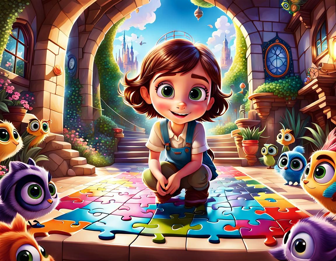 Look: The puzzle has been solved!