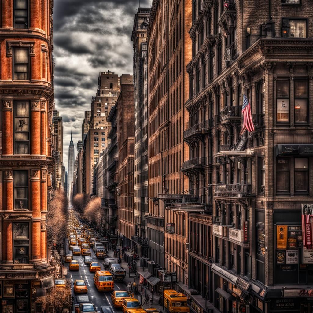 Hyperrealistic New York Cityscape in High Definition