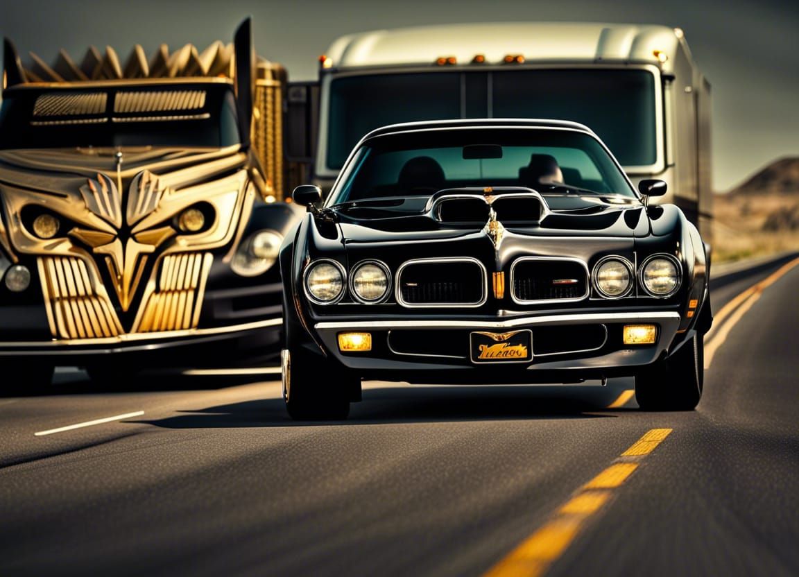 Smokey and the Bandit… or… Mad Max?
