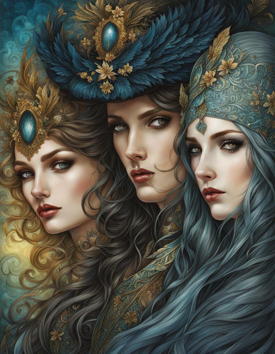 Dark Fantasy Art Inspired by Gothic Illustrators