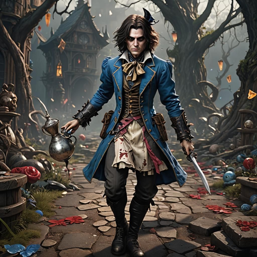 Masculine Alice in Wonderland: Madness Returns