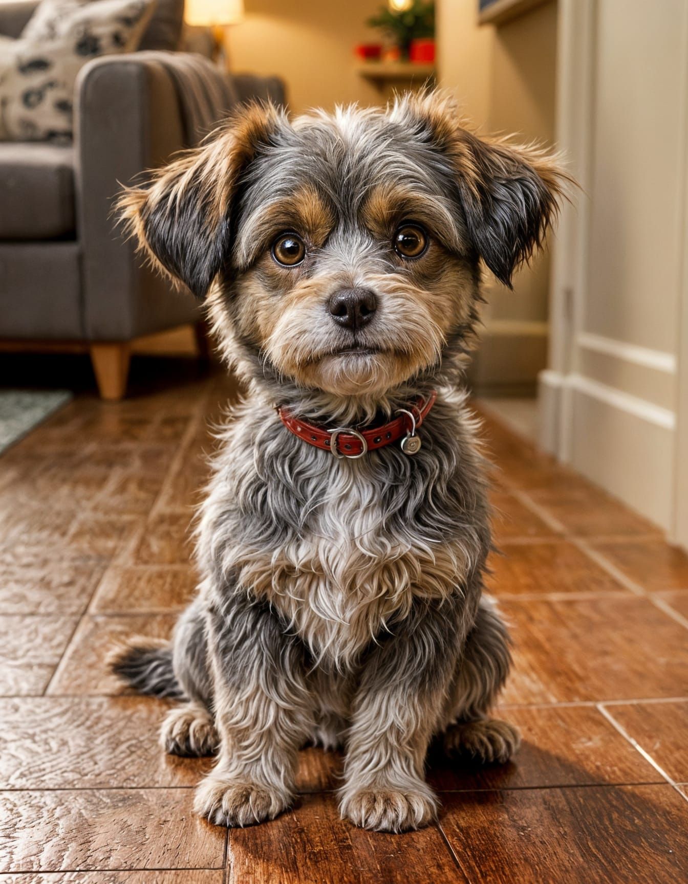 Pixar-Style Animated Dog with Expressive Eyes