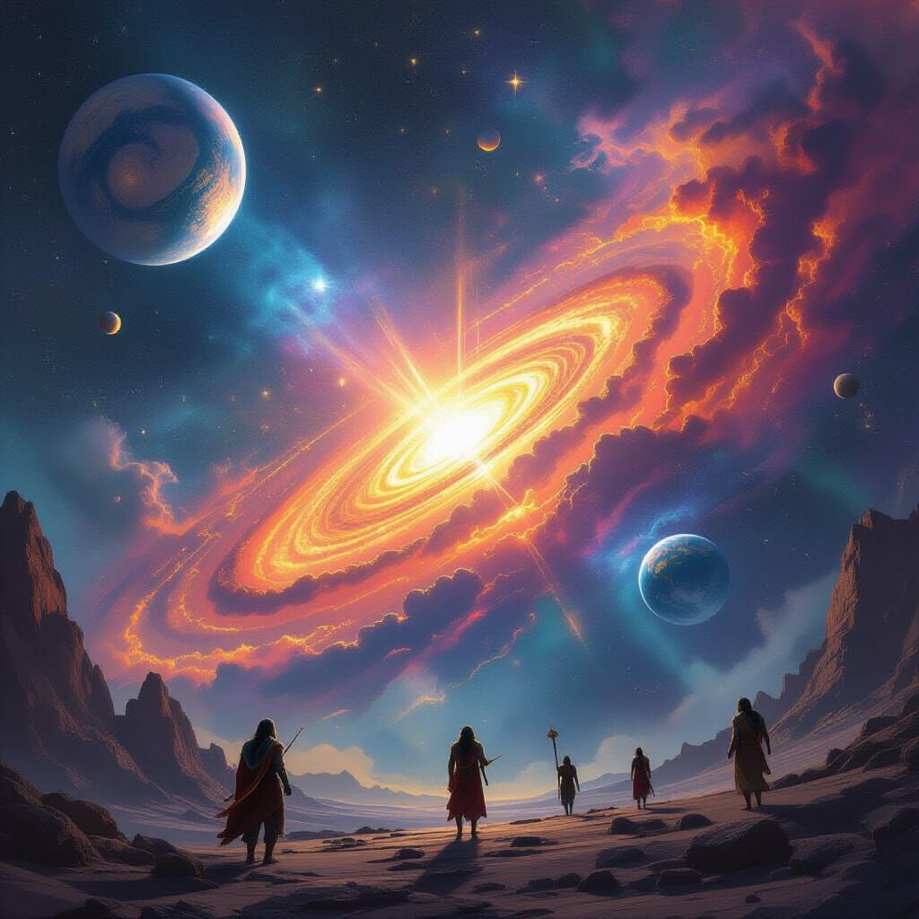 Epic Cosmic Origins: Big Bang to Ancient Civilizations