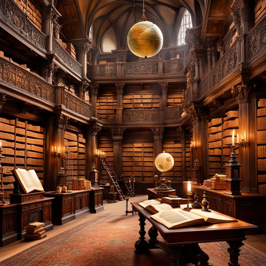An ancient library