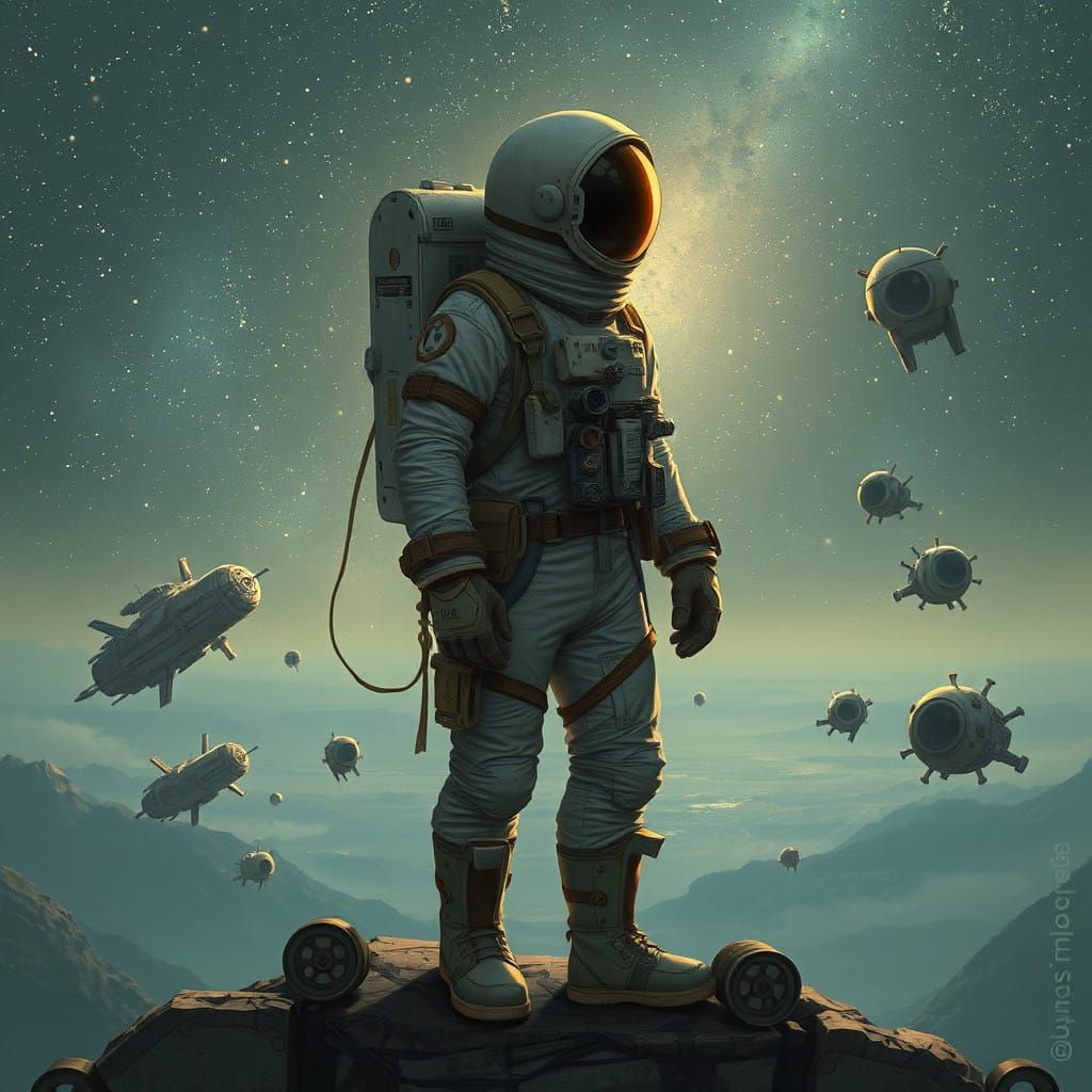 Cosmic Wanderer in a Forgotten Galaxy