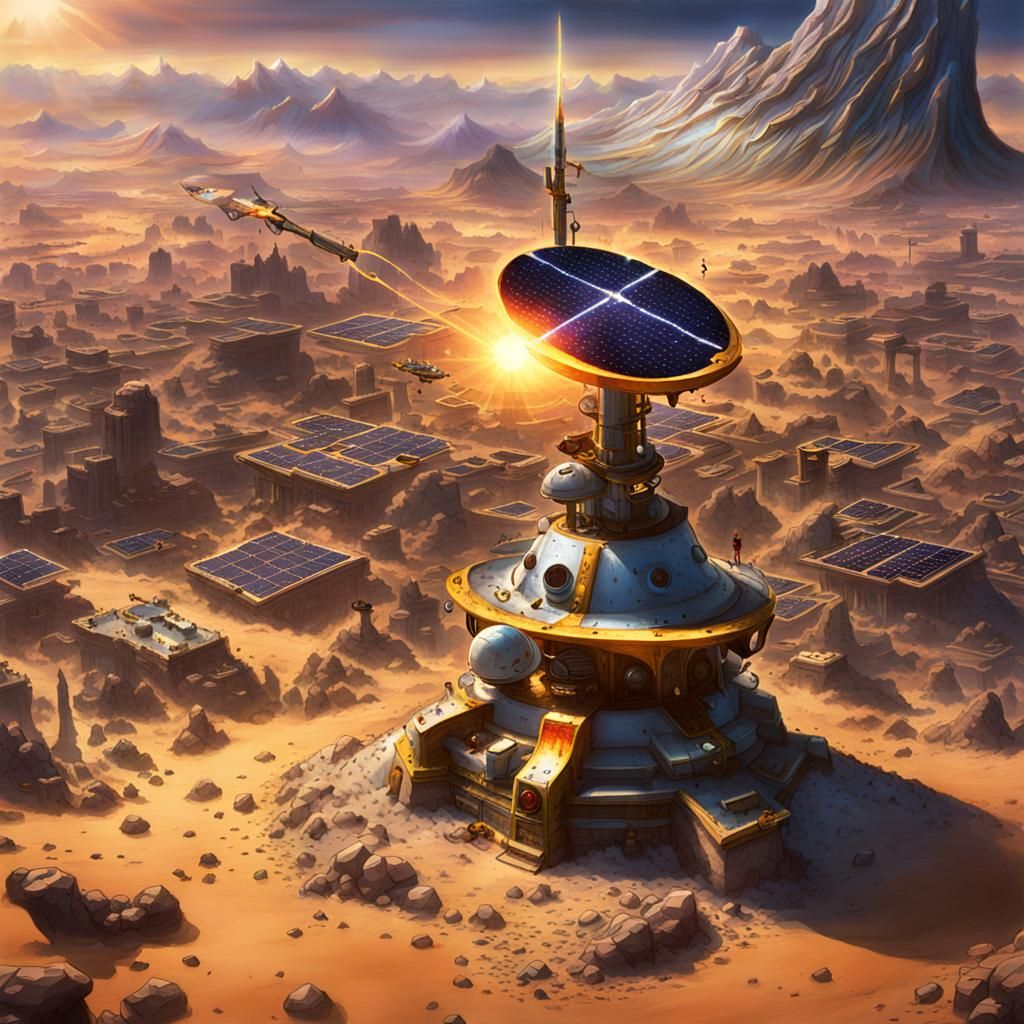 Deadly Solar Ray: A Visualization of Solar Power