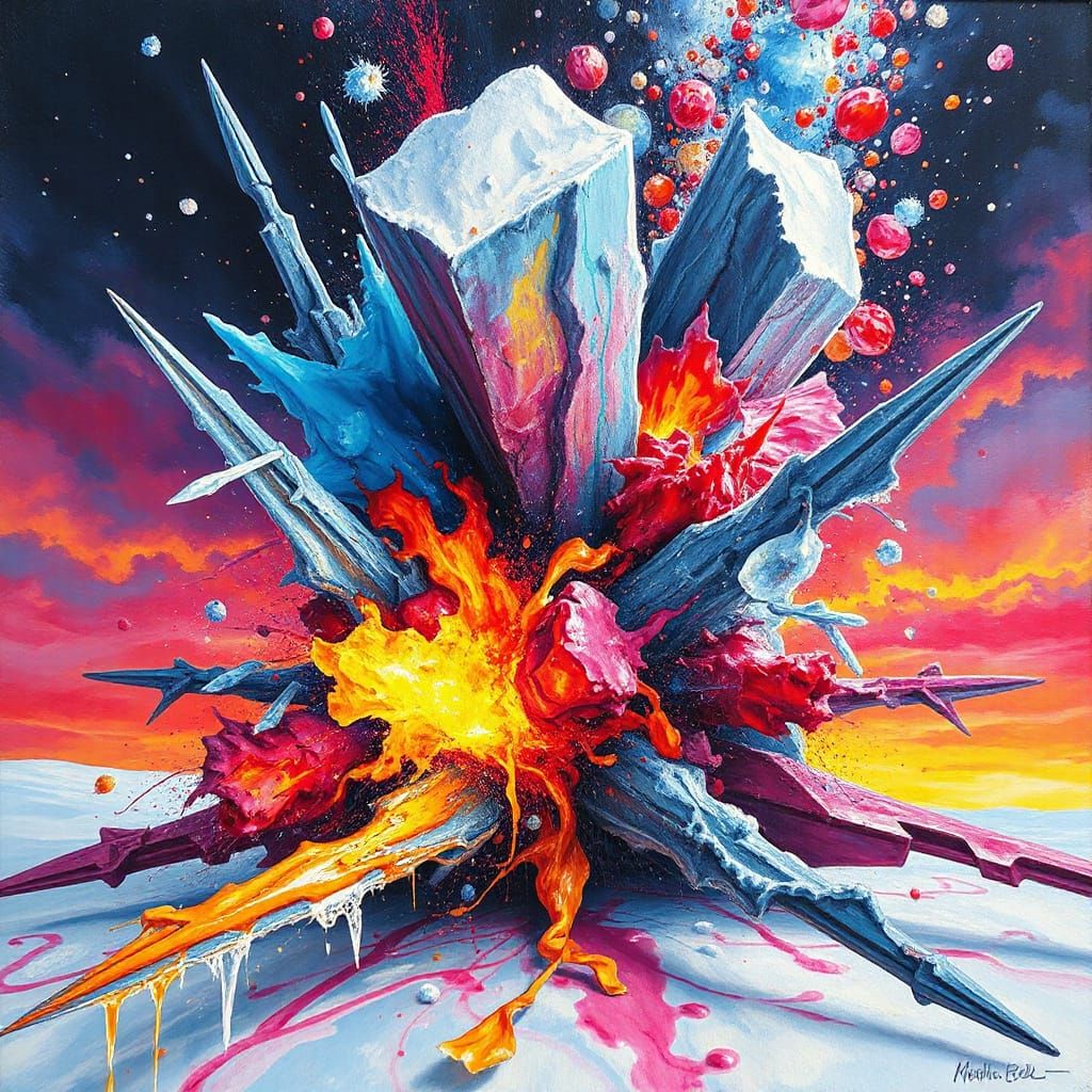 Intense Colors Dissolve Entropy in Etched Luxurious Spectacl...