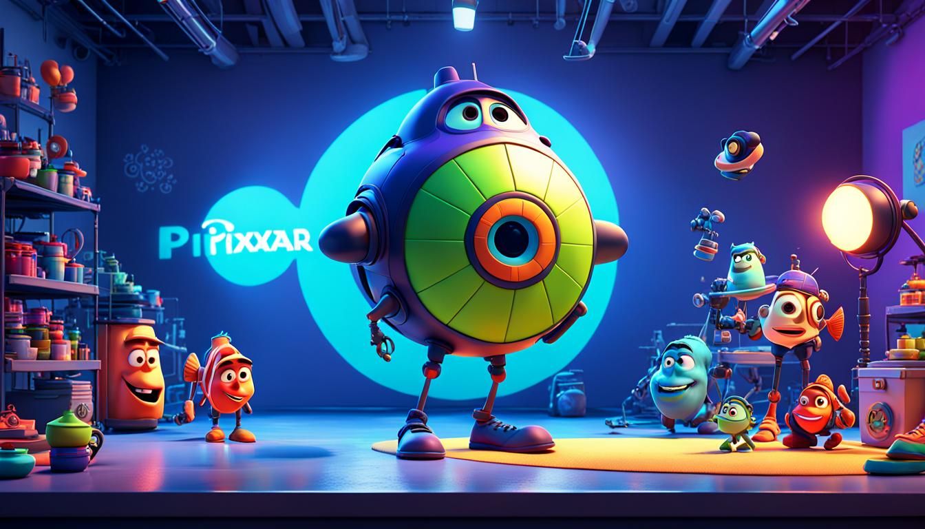 Vibrant Fashion Design Concept Art in 3D