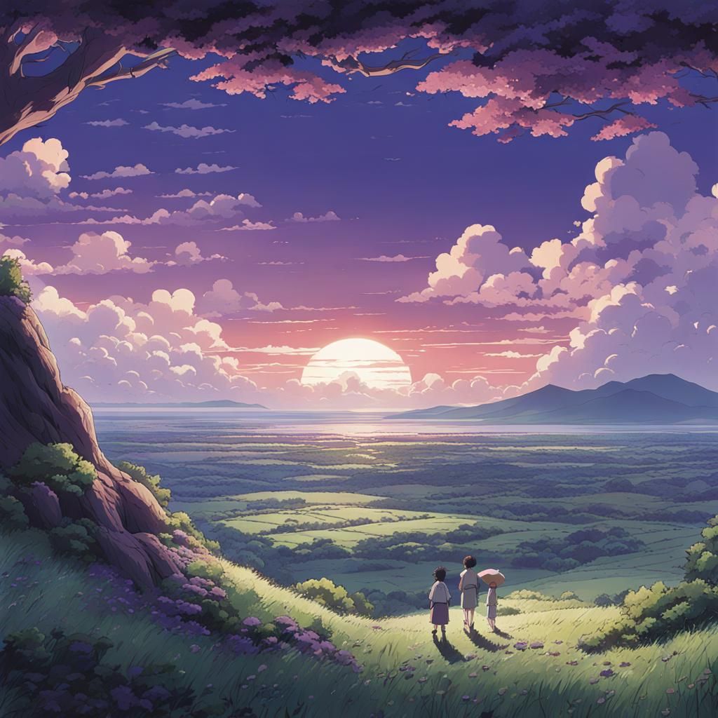 Gojo's Purple Hollow Attack: Anime Key Visual