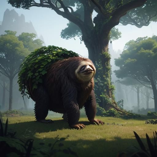 when sloths tell jokes Time seems to come to a halt,  a beau...