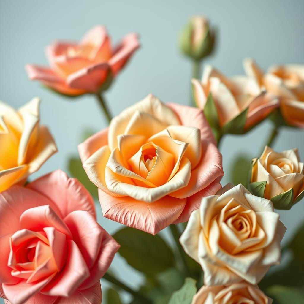 Origami paper art