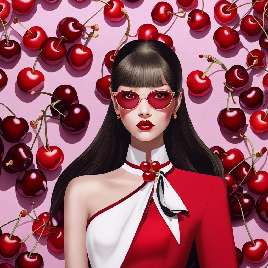 Cherry Pop Art