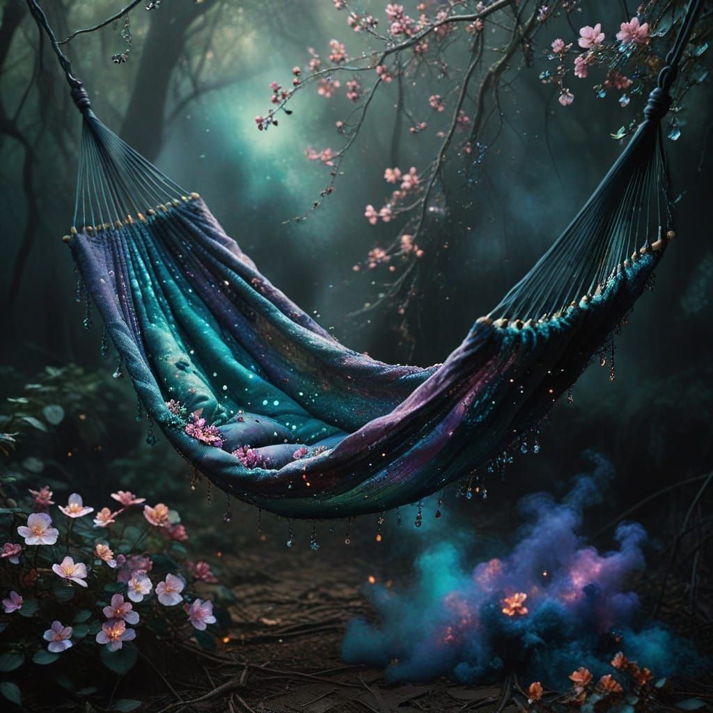 Dreamy Beauty in Hammock with Spectral Cascade