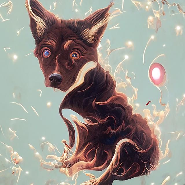 Exploding Dog: Psychedelic Sci-Fi Fantasy Art