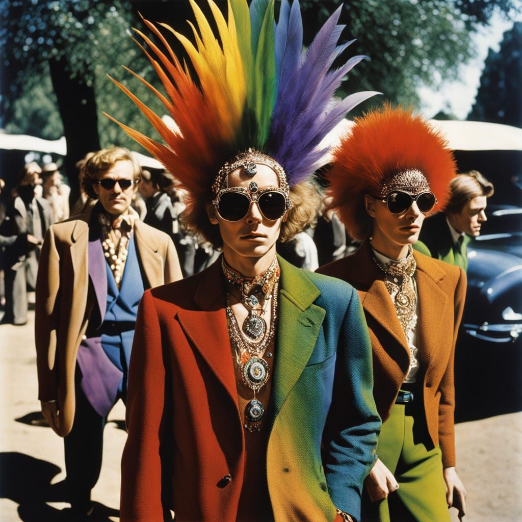 Exquisitely Beautiful, Photorealistic Shamanic Gathering in ...