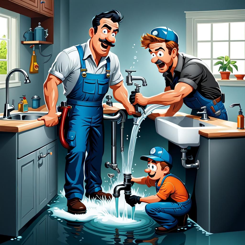 "Oh no, another little squirt!" "Ha ha, Don't talk about our...