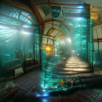 Rapture Underwater Apartments in Hyperrealistic 3D