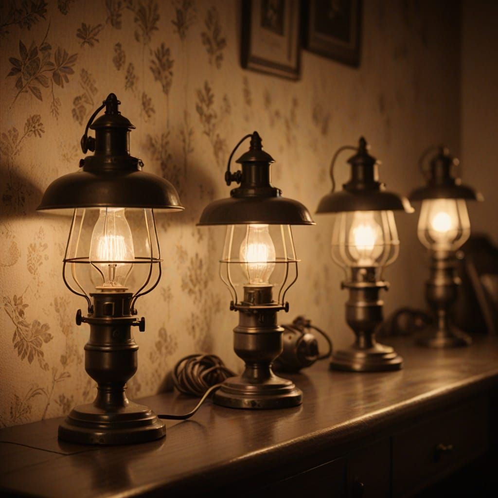 Nostalgic Sepia Portrait with Warm Vintage Glow