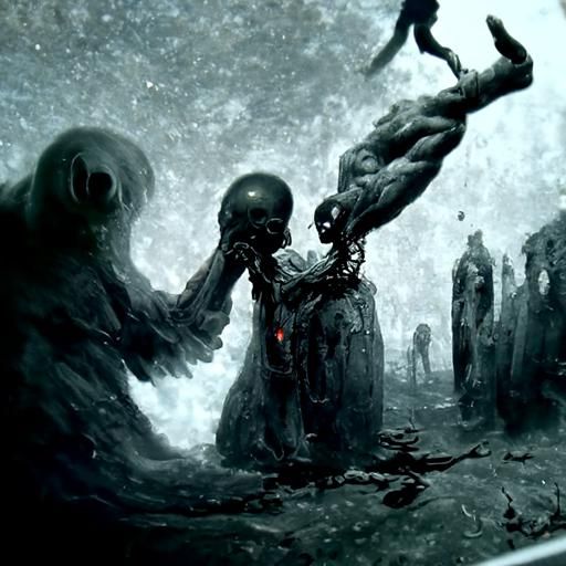 Apocalyptic Souls Leaving Mankind: Dark Horror