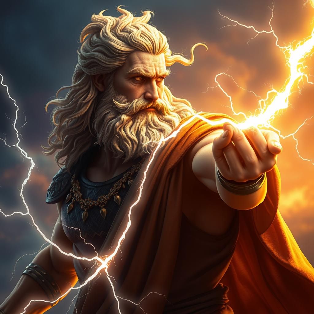 Zeus Launches Lightning Bolt: Photorealistic Concept Art
