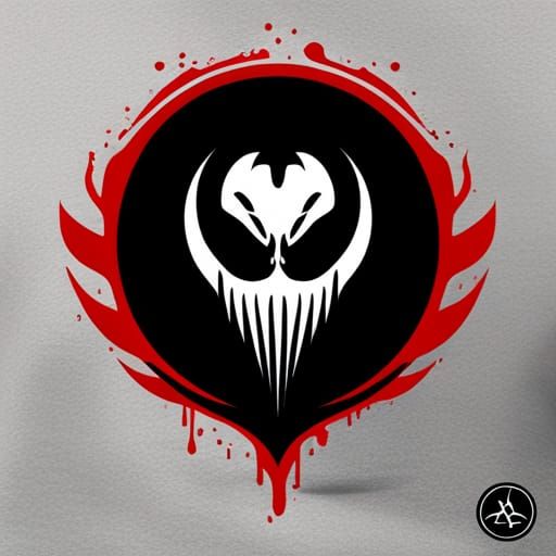Venom Symbiote Logo: Graphic T-Shirt Design