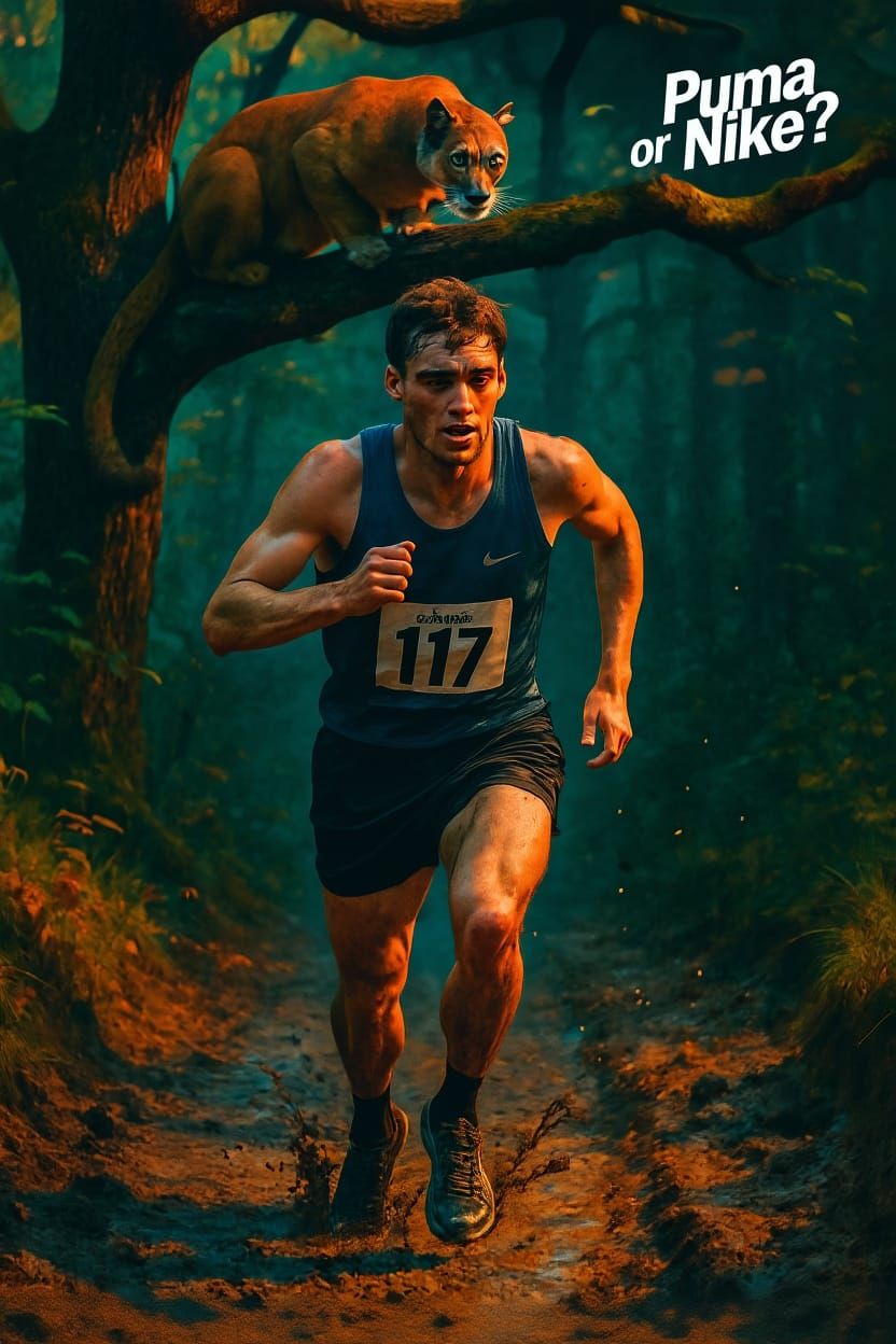 Puma or Nike? Text Edit in Flux Kontext