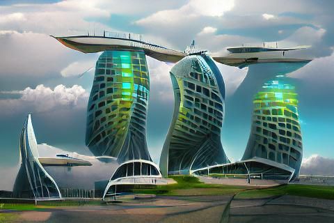 Futuristic Marina Bay Sands, Singapore