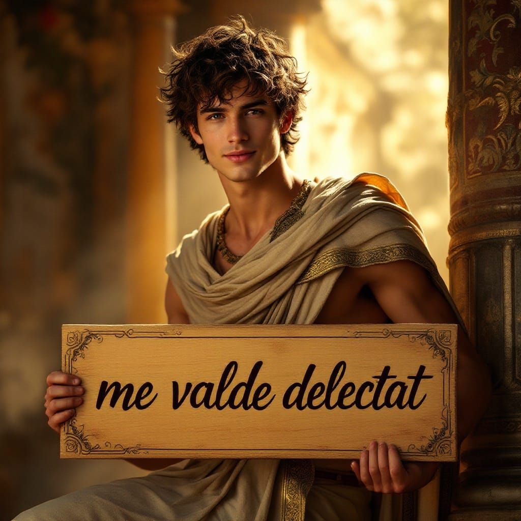 Roman Gentleman in Warm Golden Light