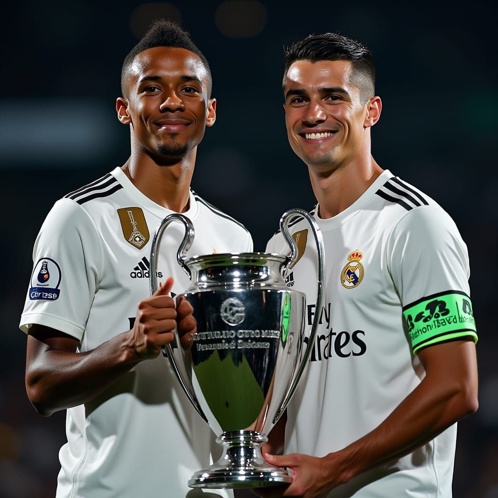 Real Madrid Superstars Celebrate Champions League Glory