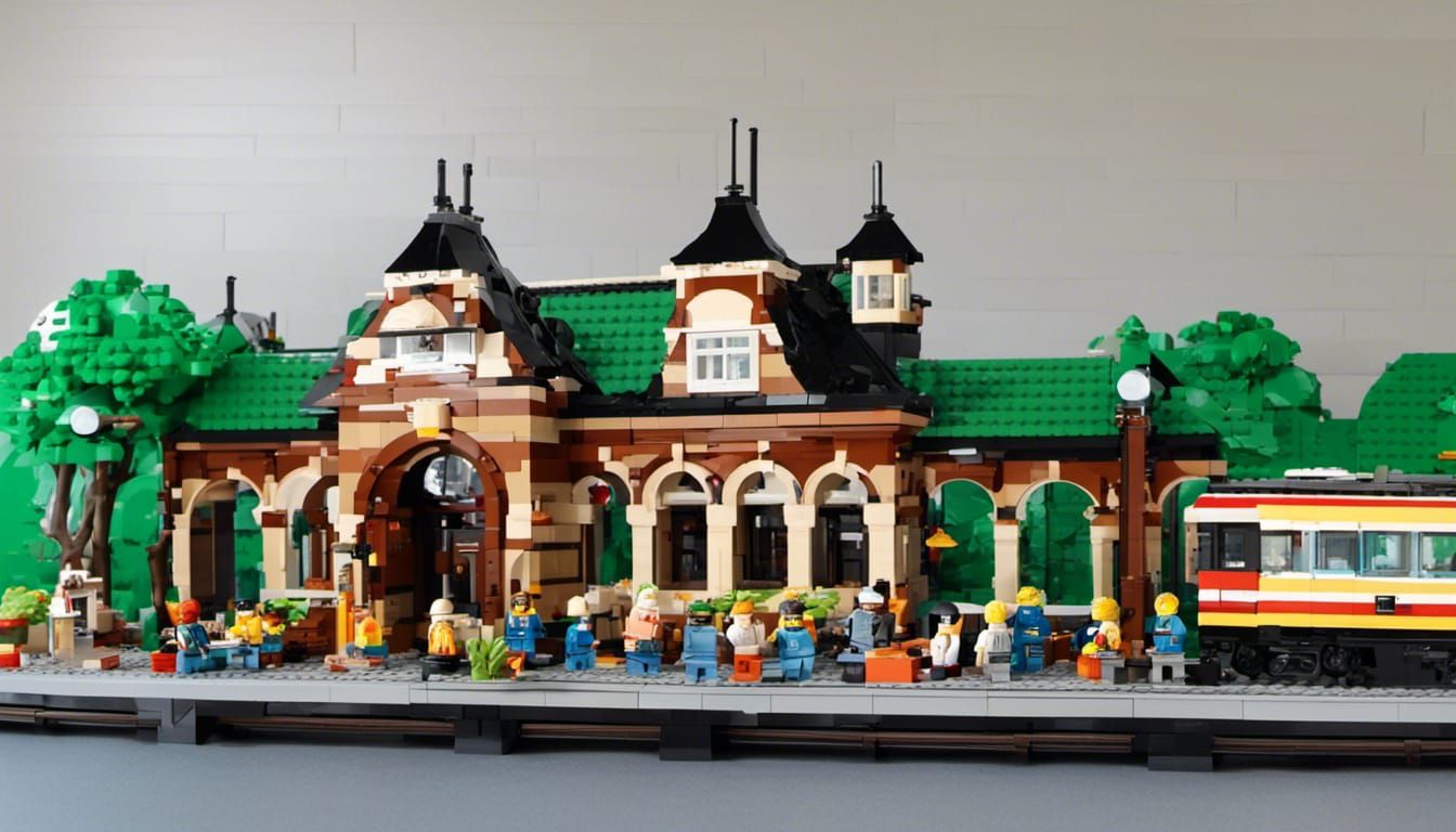 LEGO Transdimensional Railway Station with Beastkin