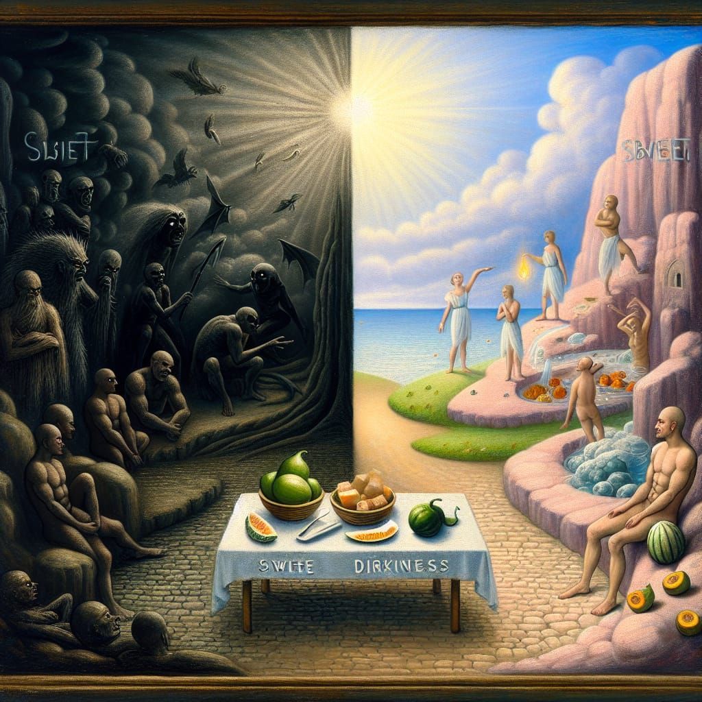 Paradoxical Morality: Light as Dark, Sweet as Bitter