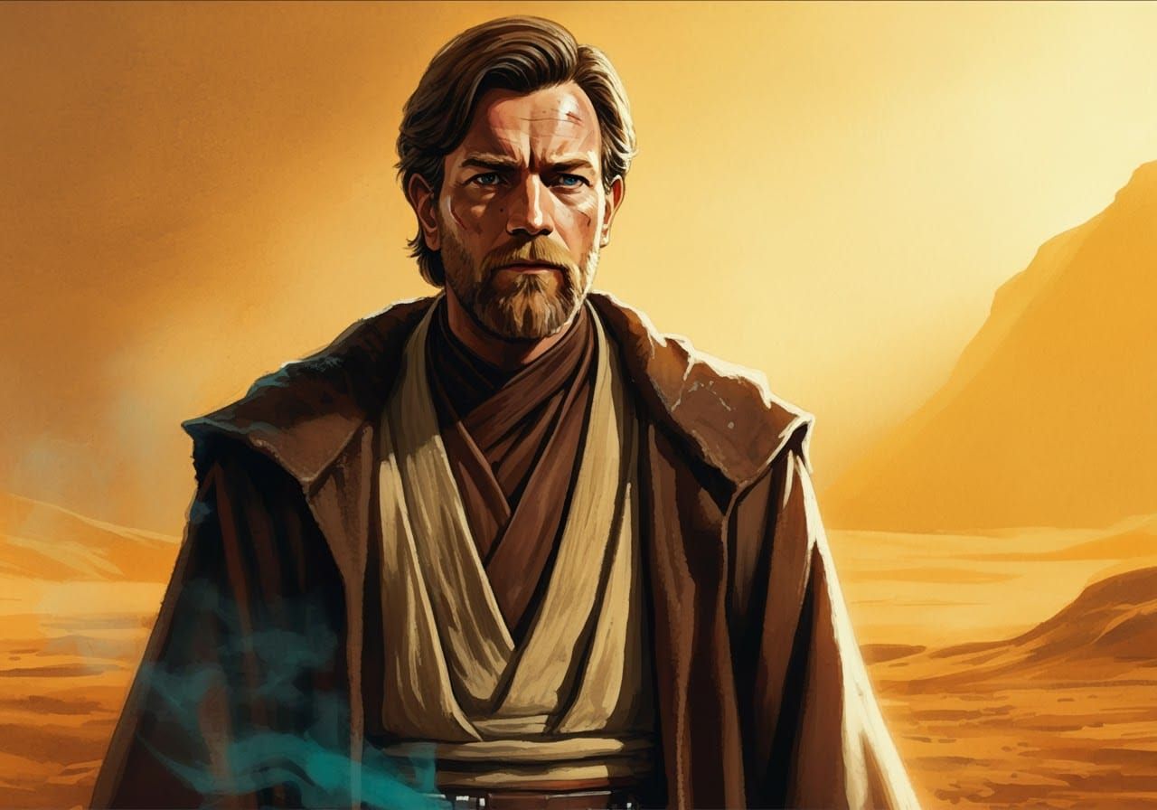 Bitter Obi-Wan has lost hope...