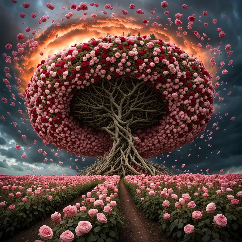 Floral Tornado: A Sinister Masterpiece