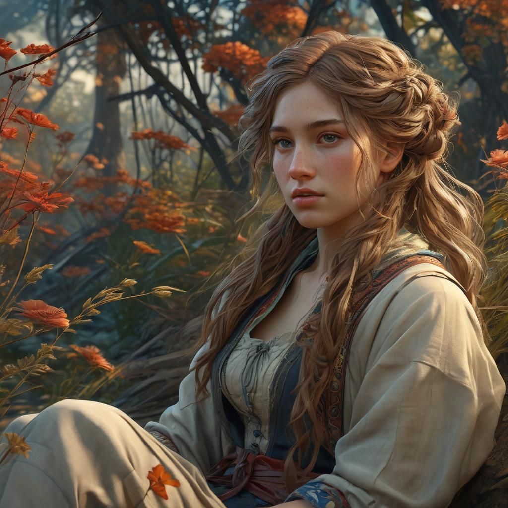 Jeune femme en pleurs