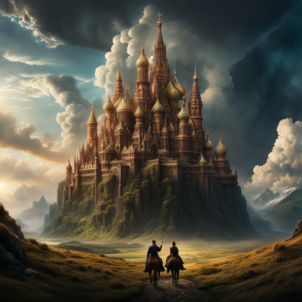 Wrathful God Against Humanity: Epic Digital Painting