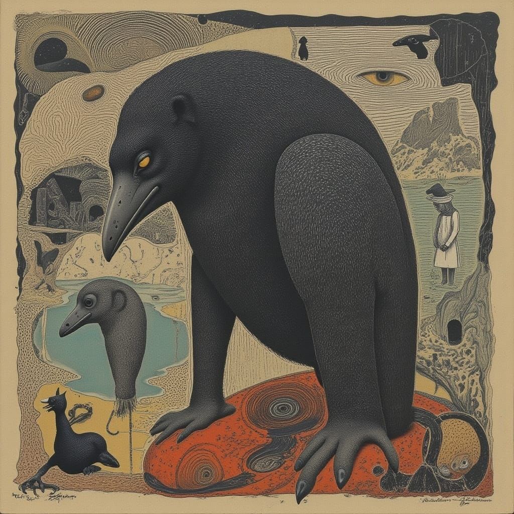 Abstract AI Image Generated from LORA Prompt