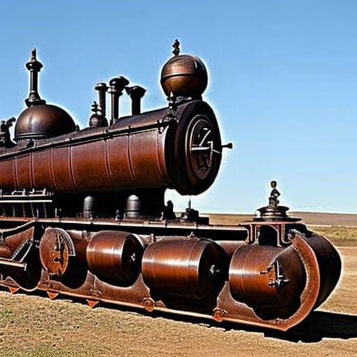 Steampunk Engine Design
