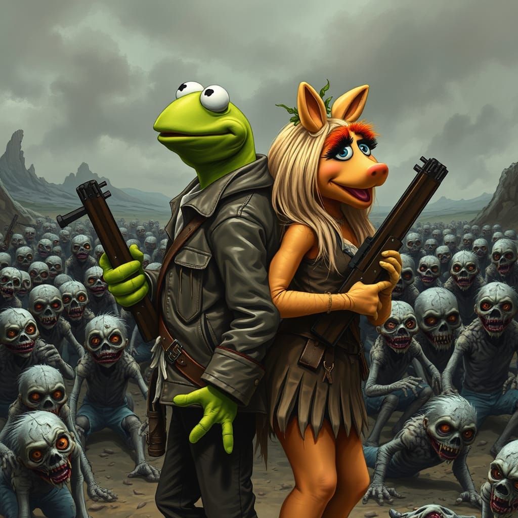 Muppets in a Gritty Post-Apocalyptic World