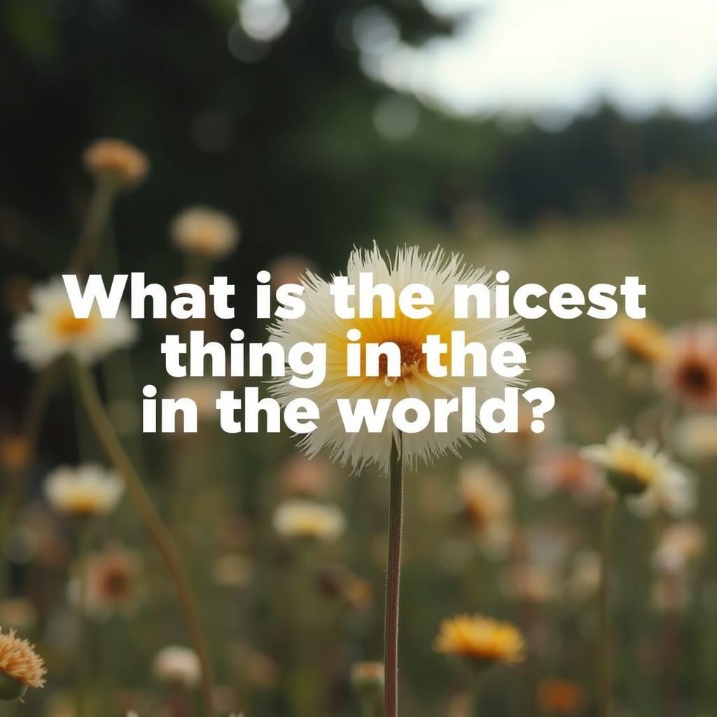 The Nicest Thing in the World: AI Interpretation