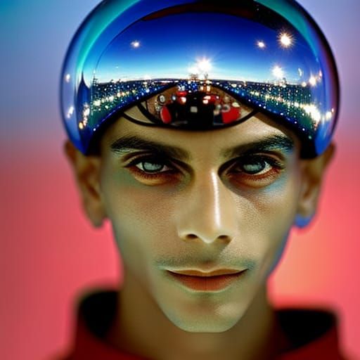 Achille Lauro and Constellations in Soap Bubbles