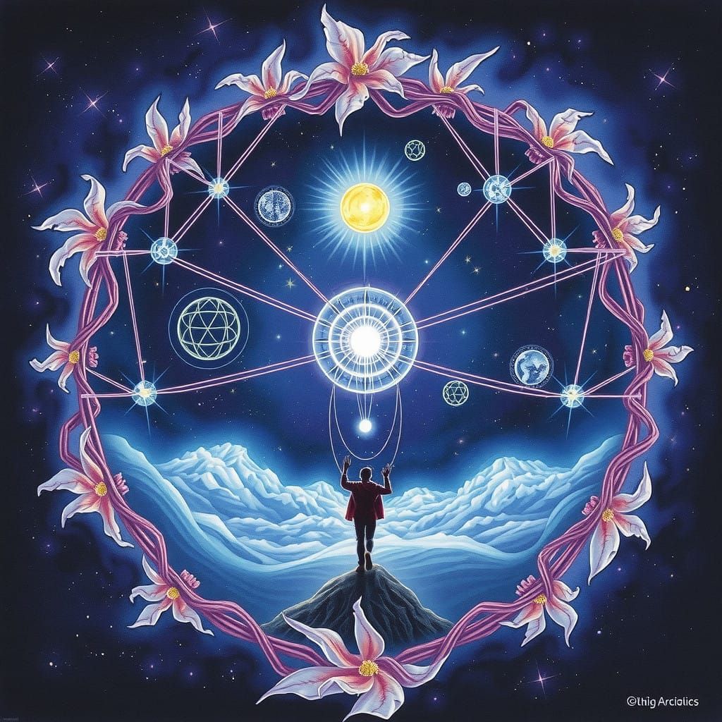 Oracle of Cosmic Connection in Quantum Realm