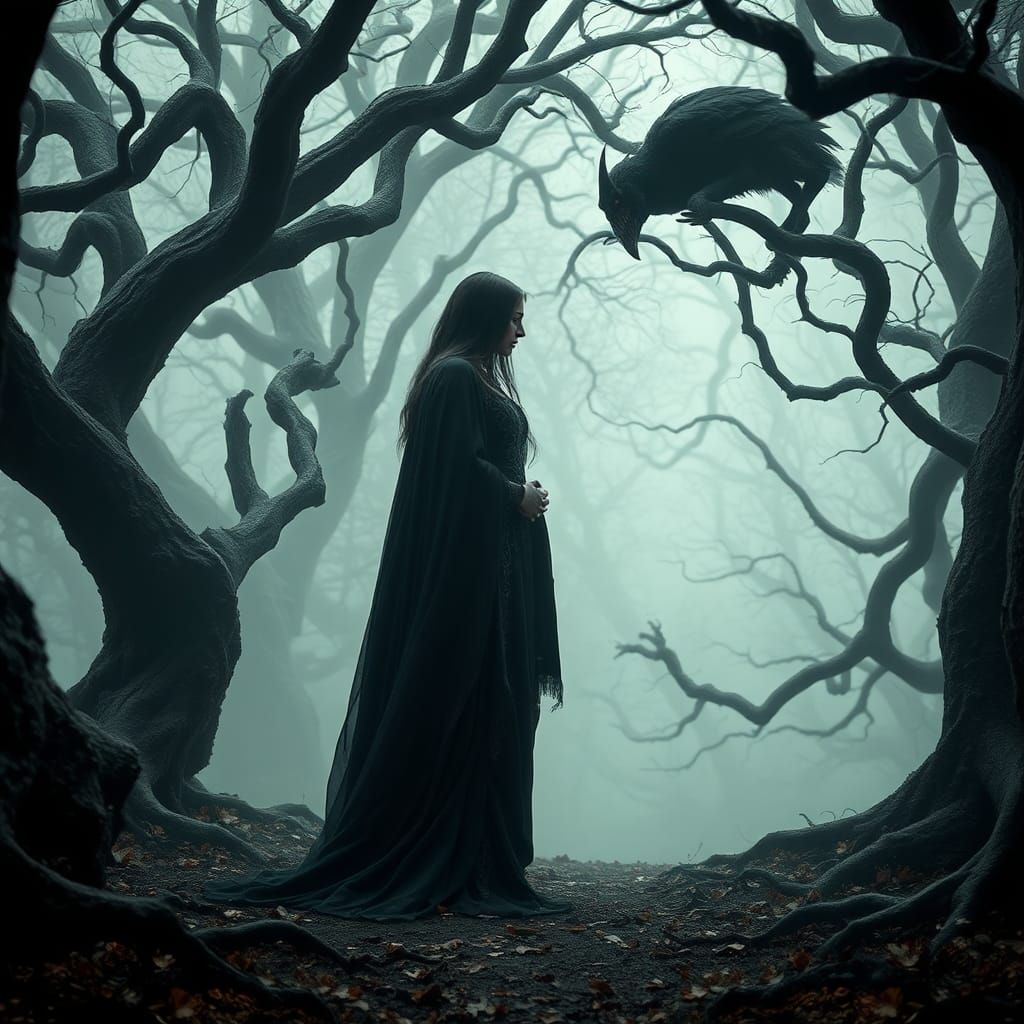 Morrigan and Banshee in Celtic Grove