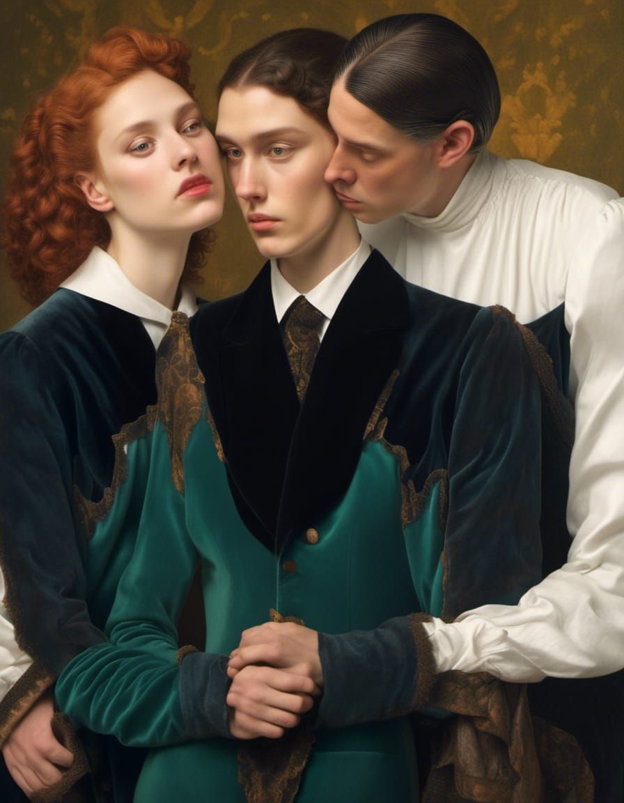 Art History Characters Party: Hyperrealistic Magical Realism