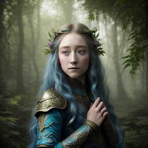 Saoirse Ronan as Ethereal Elf Warrior