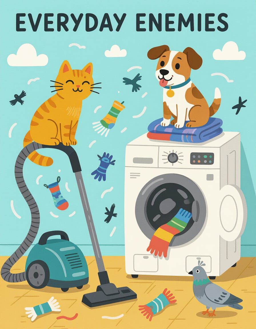 Cats and Dogs as Everyday Enemies