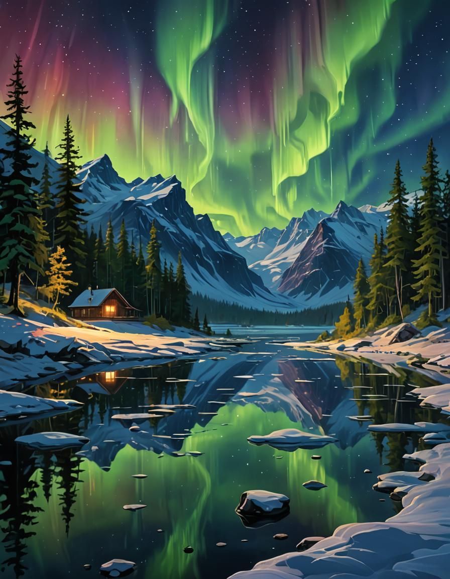 Aurora borealis