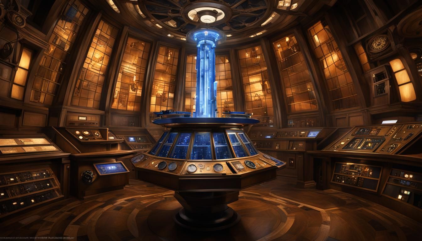 TARDIS Interior Inspired by Mansion Sitting Room